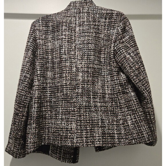 Banana‎ Republic Jacket Women's Small Textured Open Front Blazer - Picture 2 of 3